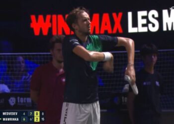 Daniil Medvedev, reacție neadecvată către publicul care îl huiduia