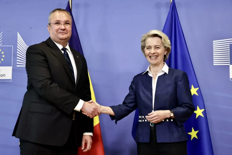 Premierul României, la întrevederea cu președinta Comisiei Europene: „Guvernul României apreciază susținerea Comisiei Europene pentru extinderea Spațiului Schengen și contribuția esențială la avansarea calendarului privind aderarea României”