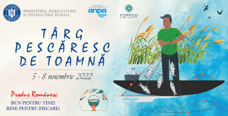 Târg cu specific pescăresc, în curtea Ministerului Agriculturii și Dezvoltării Rurale