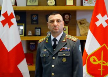 Generalul Daniel Petrescu efectuează o vizită în Georgia, la invitația omologului său