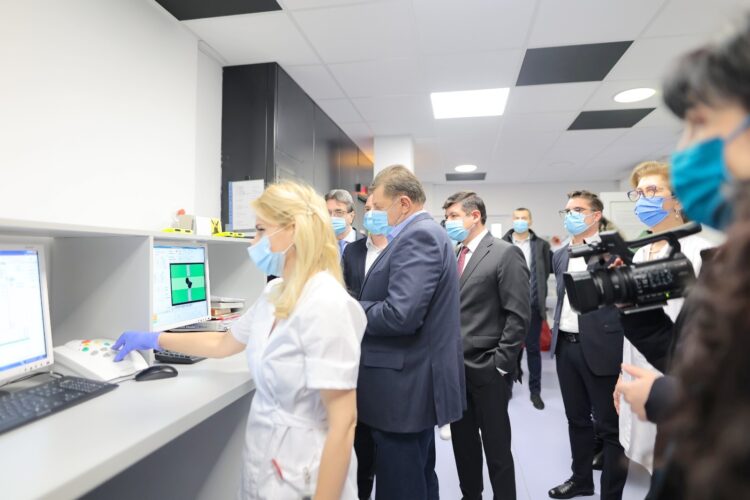 Ministrul Sănătății, prezent la inaugurarea celui de-al doilea accelerator din centrul de radioterapie al Spitalului Clinic Județean de Urgență Galați