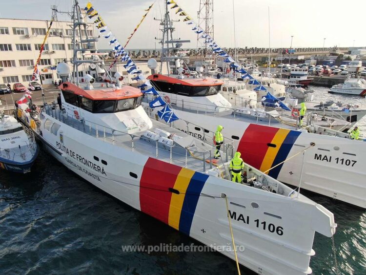 Componenta navală a Poliției de Frontieră Române a fost suplimentată cu două mijloace de mobilitate navală