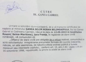 Un român din Franța i-a pus numele copilului său înjurătura ‘belimea…’!