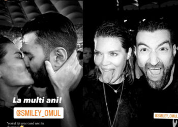 Smiley a împlinit 40 de ani! Gina Pistol i-a făcut o urare deocheată. „Restul îți urez când urci în dormitor!”