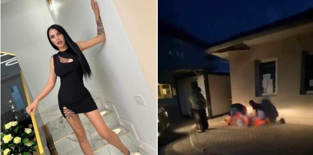Daniela Crudu, impasibilă la suferința femeii în fața spitalului din Urziceni, pe trotuar!