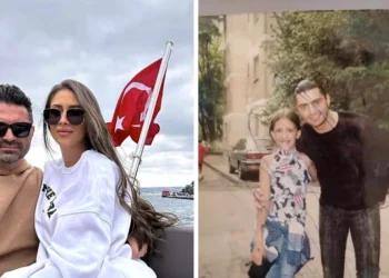 Pepe și actuala soție, fotografie în urmă cu 20 de ani. Yasmine era doar fana artistului la acea vreme