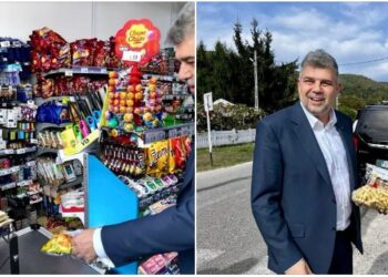 Marcel Ciolacu se îndoapă cu pufuleți! Nu vrea să-i împartă cu nimeni!