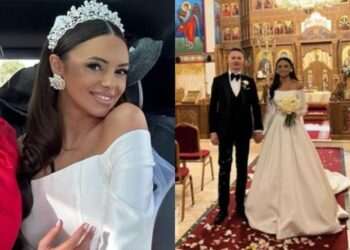 Cea mai frumoasă mireasă din România, asistenta Cosmina Adam s-a căsătorit cu alesul inimii!