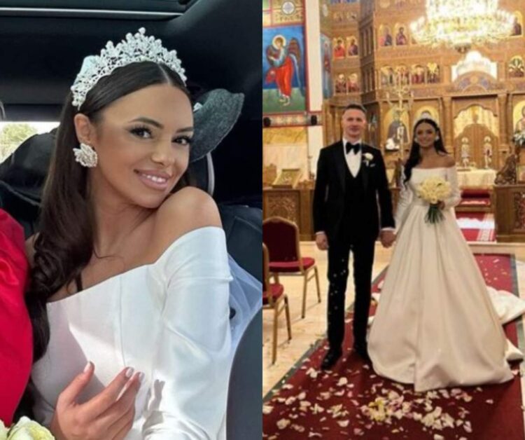 Cea mai frumoasă mireasă din România, asistenta Cosmina Adam s-a căsătorit cu alesul inimii!
