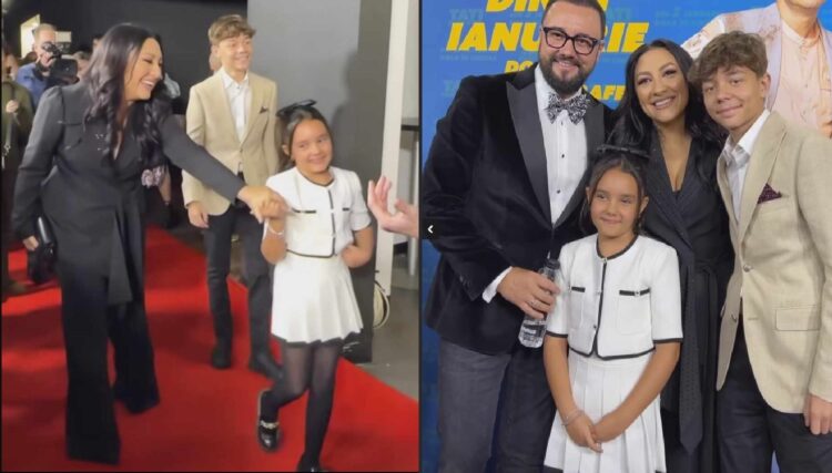 Eva Măruță este acum star de cinema! Andra și fiica ei, strălucitoare pe covorul roșu la avanpremiera “Tati Part Time”!