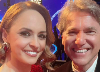 A rămas un mare seducător: Florin Răducioiu a invitat-o pe Andreea Marin pe scenă