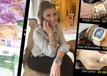 Prodanca, mai bogată decât Becali! Are pe ea bijuterii de 500.000 de euro, chiar dacă le-a luat din bazarul de la Istanbul cu 15 dolari