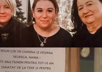 Oana Roman și sora ei, nedezlipite de mama lor! Ce mesaj au scris cele două pe un buchet imens de trandafiri albi?