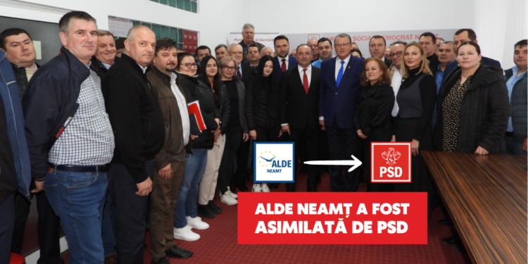 ALDE Neamț a fost asimilată de PSD. PNL pierde un posibil aliat din zona liberală