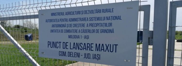 Mai mulți fermieri au protestat în fața punctului de lansare antigrindină din comuna Deleni, județul Iași