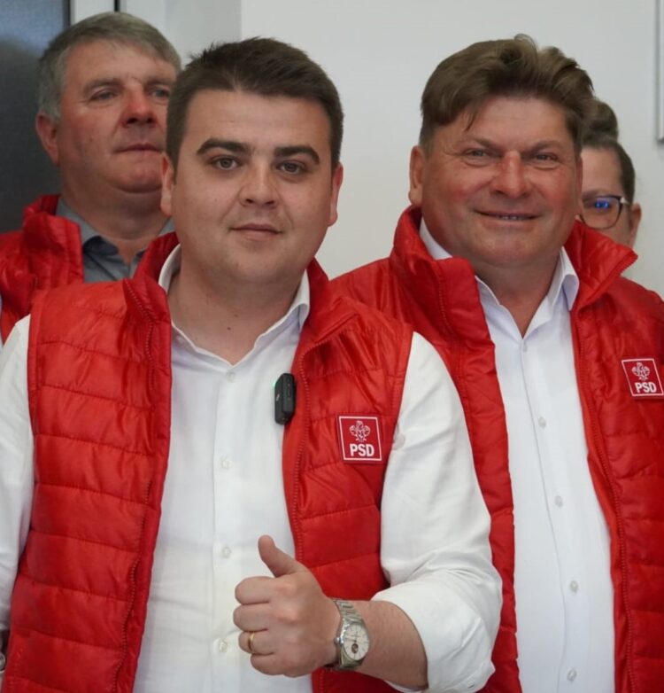 George Șoldan la Hănțești: „Cu fonduri guvernamentale și europene importante aduse la Hănțești, Daniel Olariu a deschis un mare șantier în comună”