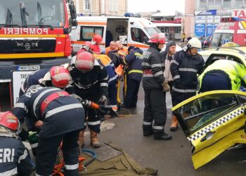 Accident cu mai multe victime în zona Gării din Roman!