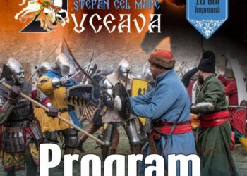 FESTIVALUL de Artă Medievală „Ștefan cel Mare” REVINE între 15 și 18 AUGUST, în Cetatea SUCEVEI!