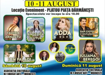 Între 10 și 11 august vor avea loc Zilele orașului Dărmănești! Programul complet