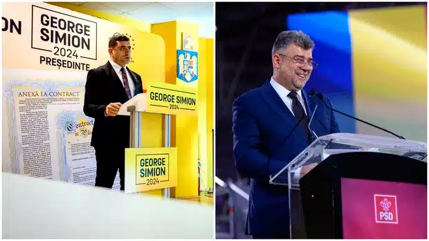 Sondaj: Ciolacu și Simion în turul II, Ciucă se zbate la 9%