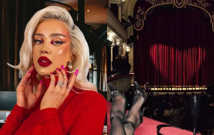 Șocant! Cea mai mare divă influenceriță din România avea păr pe picioare, în timp ce și el afișa lasciv în sala de teatru!