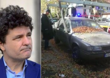 Nicușor Dan, sărac și bețiv? Conduce o rablă cu număr de Vaslui! Mai are un  Citroen BX din din ’86!