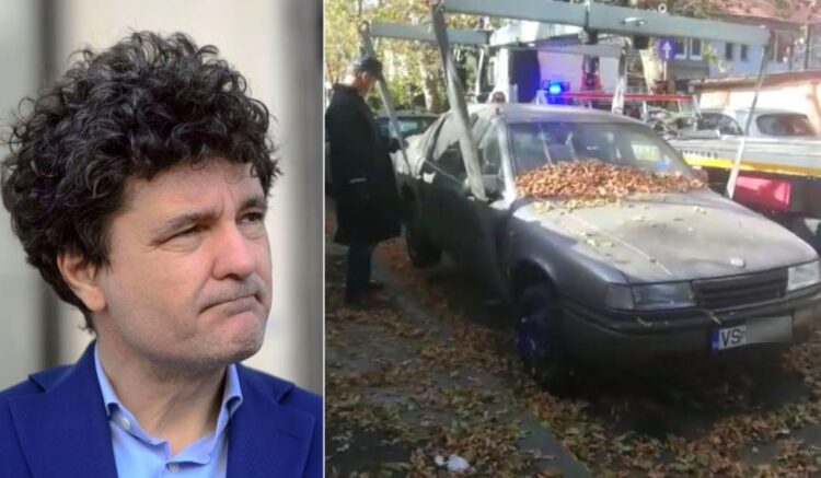 Nicușor Dan, sărac și bețiv? Conduce o rablă cu număr de Vaslui! Mai are un Citroen BX din din ’86!
