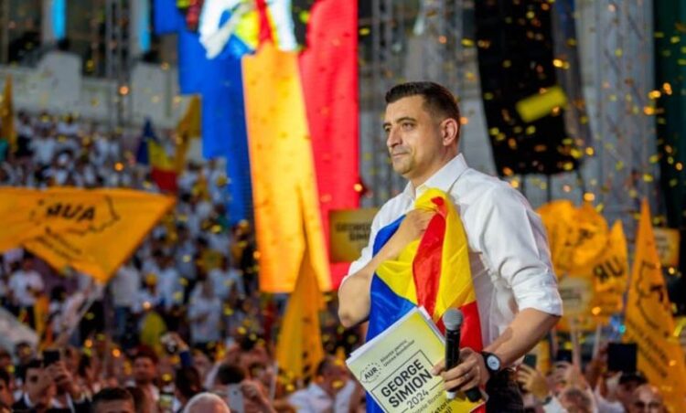 George Simion e dat de ChatGPT cu primul loc în alegerile prezidențiale