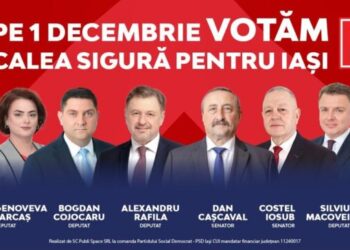 PSD Iași: ”Finanțări asigurate de guvernul social-democrat în municipiul Iași.”