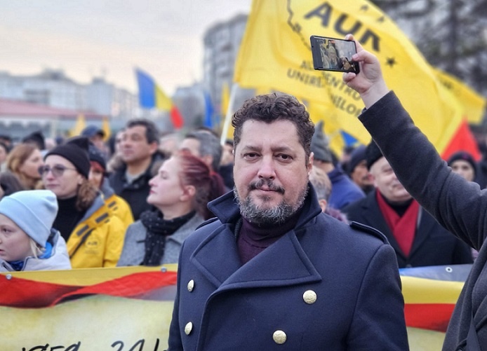 Europarlamentarul Claudiu Târziu: Avem de ales între cei care țin cu românii și ceilalți. AUR a fost singurul apărător al românilor pe toate subiectele importante
