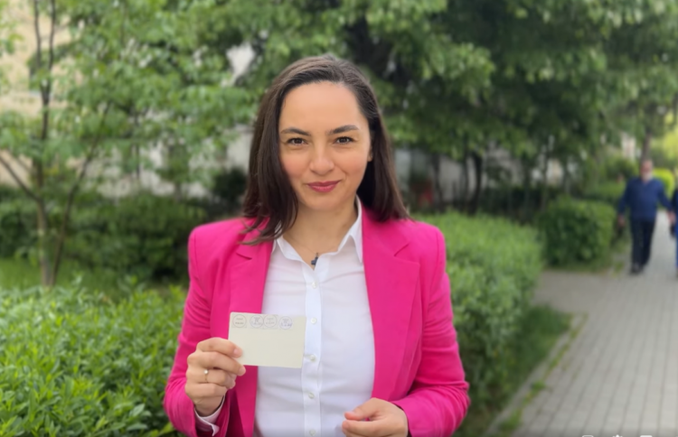 Anamaria Gavrilă (POT): ‘Dreptate pentru români. Pentru asta am votat astăzi, pentru ca românii să primească înapoi votul lor și alegerea lor’