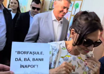 Klaus Iohannis, așteptat de Marian Ceaușescu la secția de vot: ‘Borfașuleeee, dă, bă, banii înapoi!’