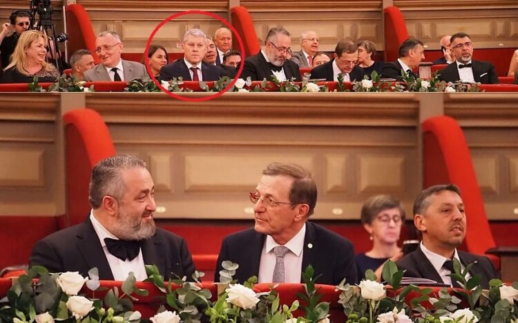 Cătălin Predoiu, decorat de Marea Lojă Națională din România, la Ateneul Român!
